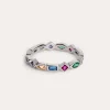 Online SINGULARU Anillo Cascade Plata