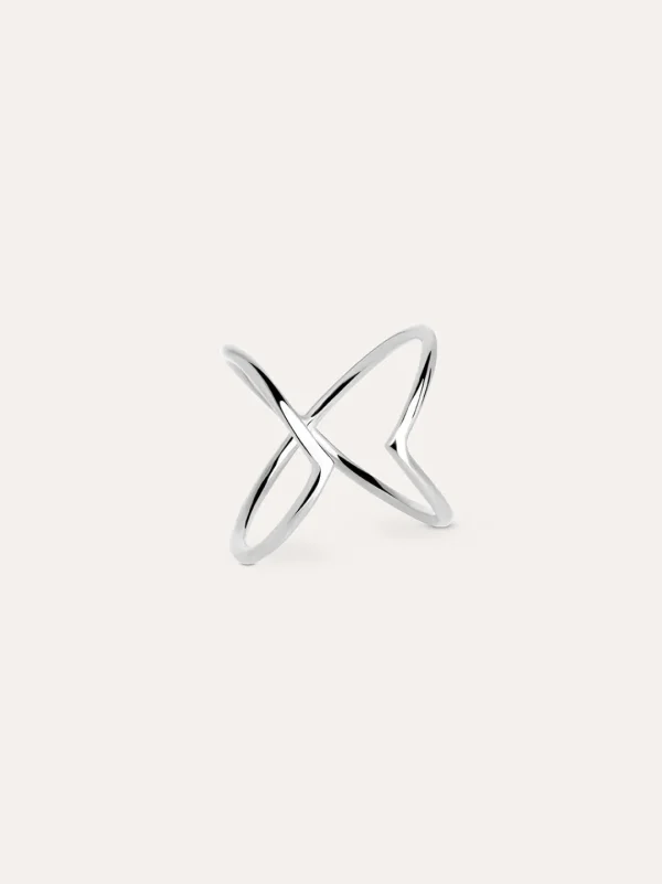 Clearance SINGULARU Anillo 4Ever Plata