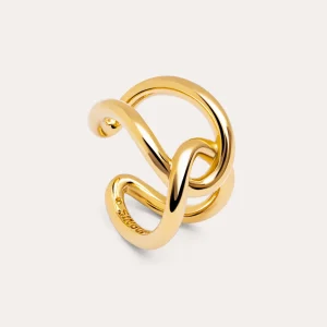 Outlet SINGULARU Anillo One Link Baño Oro