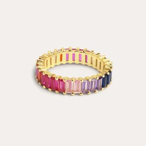 Best SINGULARU Anillo Sia Berries Plata Baño Oro