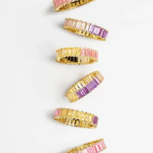 Best SINGULARU Anillo Sia Colors Plata Baño Oro