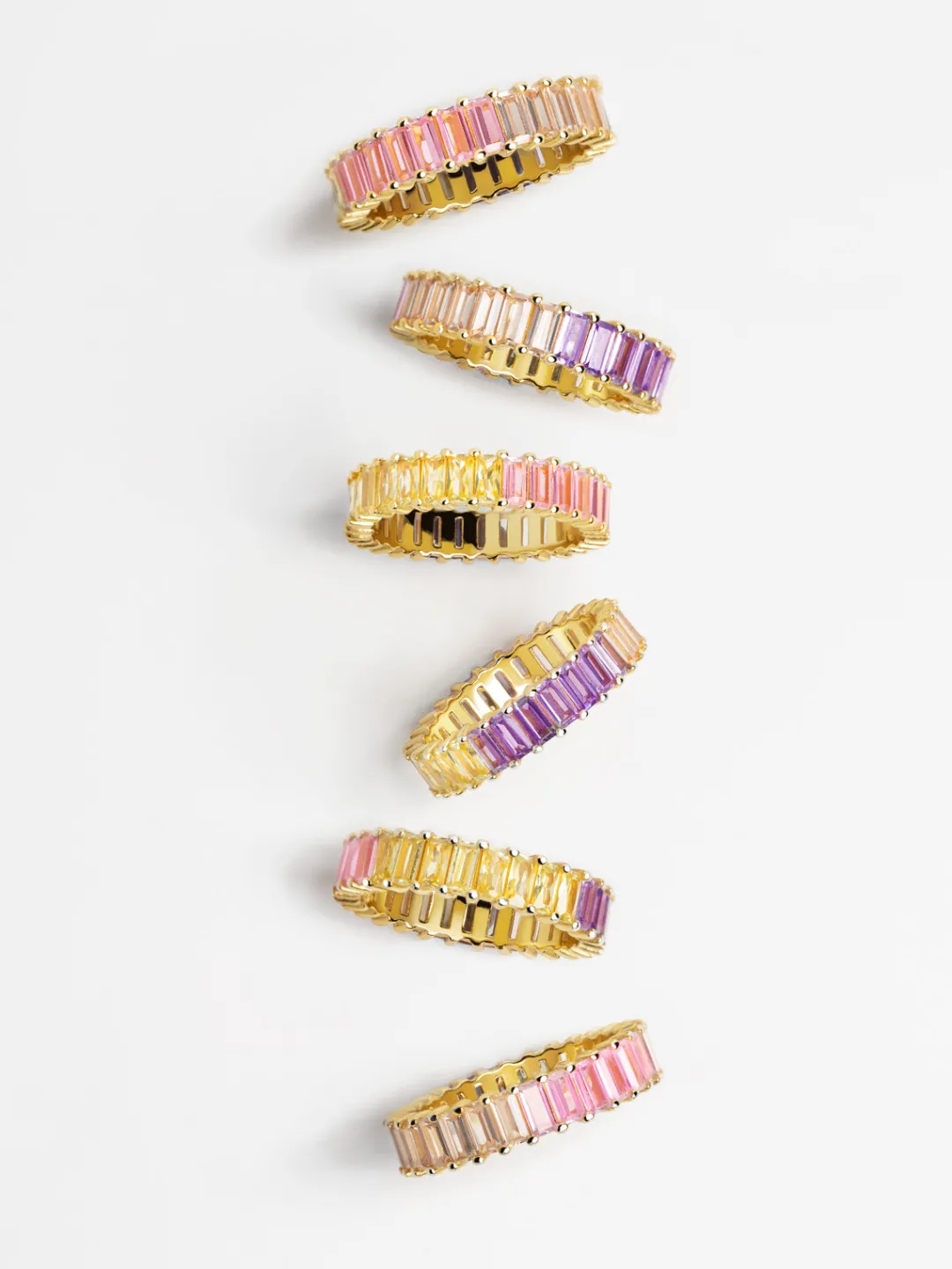 Best SINGULARU Anillo Sia Colors Plata Baño Oro