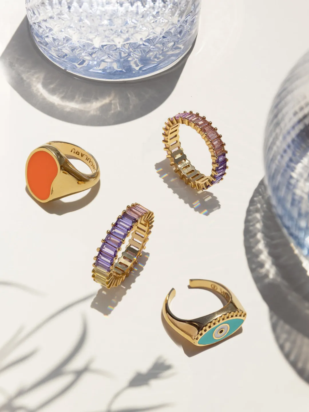 Best SINGULARU Anillo Sia Colors Plata Baño Oro