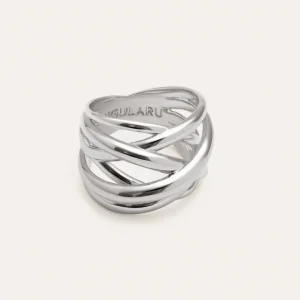 Online SINGULARU Anillo Triple Cross