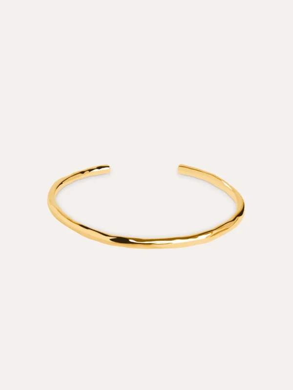 Sale SINGULARU Brazalete Cane Baño Oro