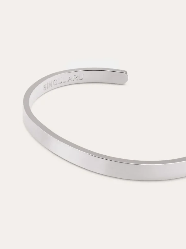 Sale SINGULARU Brazalete Plate Acero