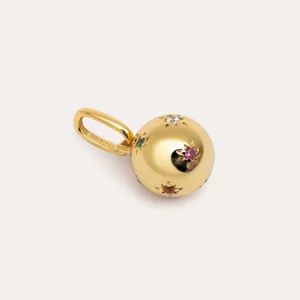 Hot SINGULARU Charm Bolita Glam Baño Oro