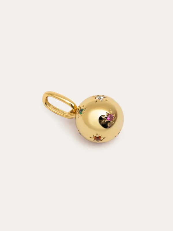 Hot SINGULARU Charm Bolita Glam Baño Oro