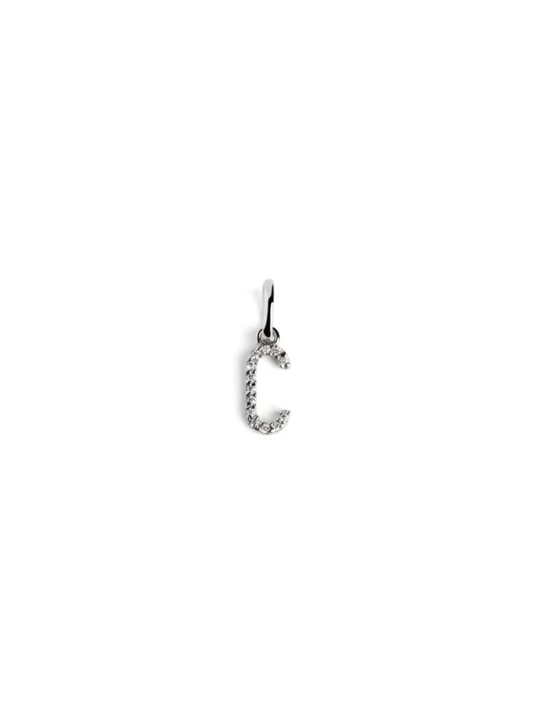 Online SINGULARU Charm Letter Spark Plata