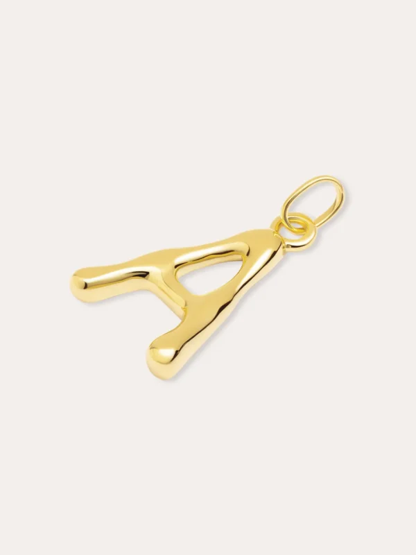 Discount SINGULARU Charm Letter XL Baño Oro