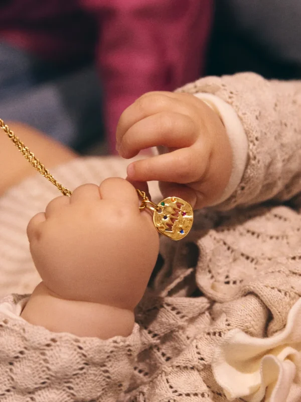 Clearance SINGULARU Charm Mamá Baño Oro