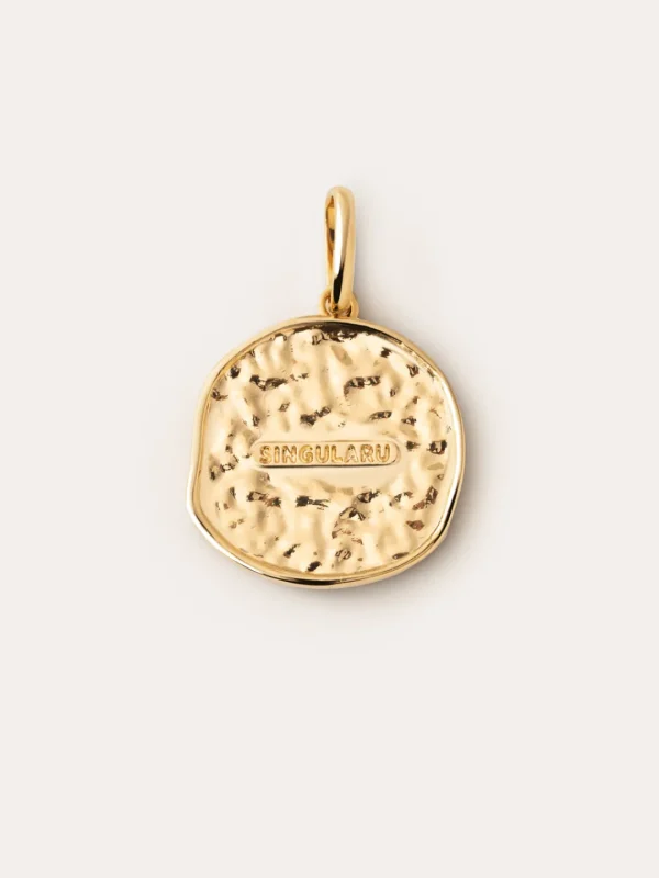 Clearance SINGULARU Charm Organic Colors Zodiaco Baño Oro