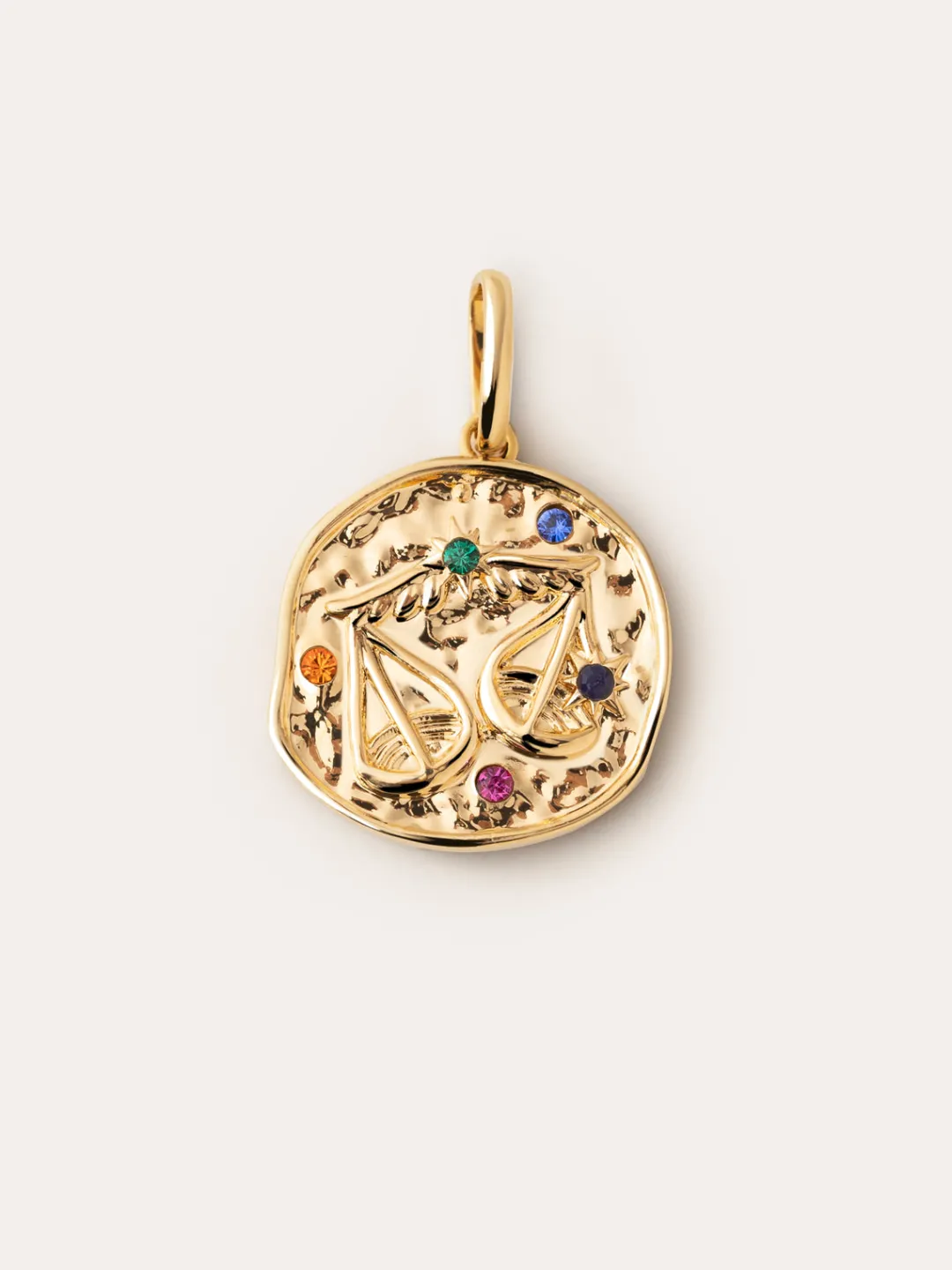 Clearance SINGULARU Charm Organic Colors Zodiaco Baño Oro