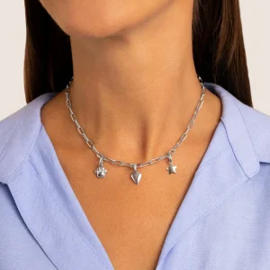 Hot SINGULARU Charm Simple Paw Plata
