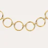 New SINGULARU Choker Circles & Circles Acero Baño Oro