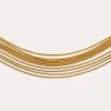 Clearance SINGULARU Choker Cleopatra Premium Acero Baño Oro