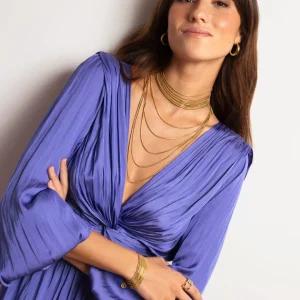 Clearance SINGULARU Choker Cleopatra Premium Acero Baño Oro