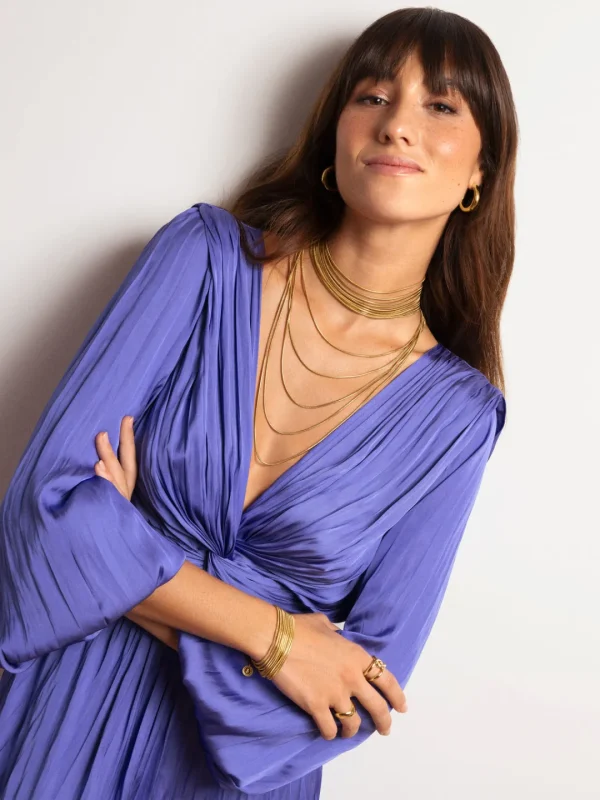 Clearance SINGULARU Choker Cleopatra Premium Acero Baño Oro