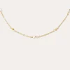 Sale SINGULARU Collar Bahia Pearls Plata Baño Oro