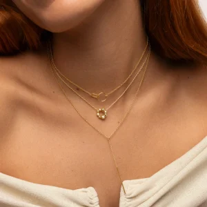 Online SINGULARU Collar Cava Baño Oro
