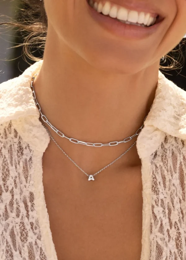 Online SINGULARU Collar Chic Acero