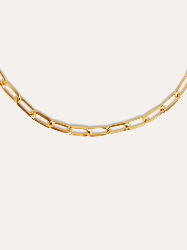 Sale SINGULARU Collar Chic Acero Baño Oro