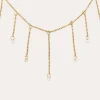 Hot SINGULARU Collar Clea Acero Baño Oro