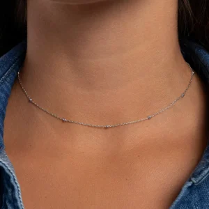Online SINGULARU Collar Dots Plata