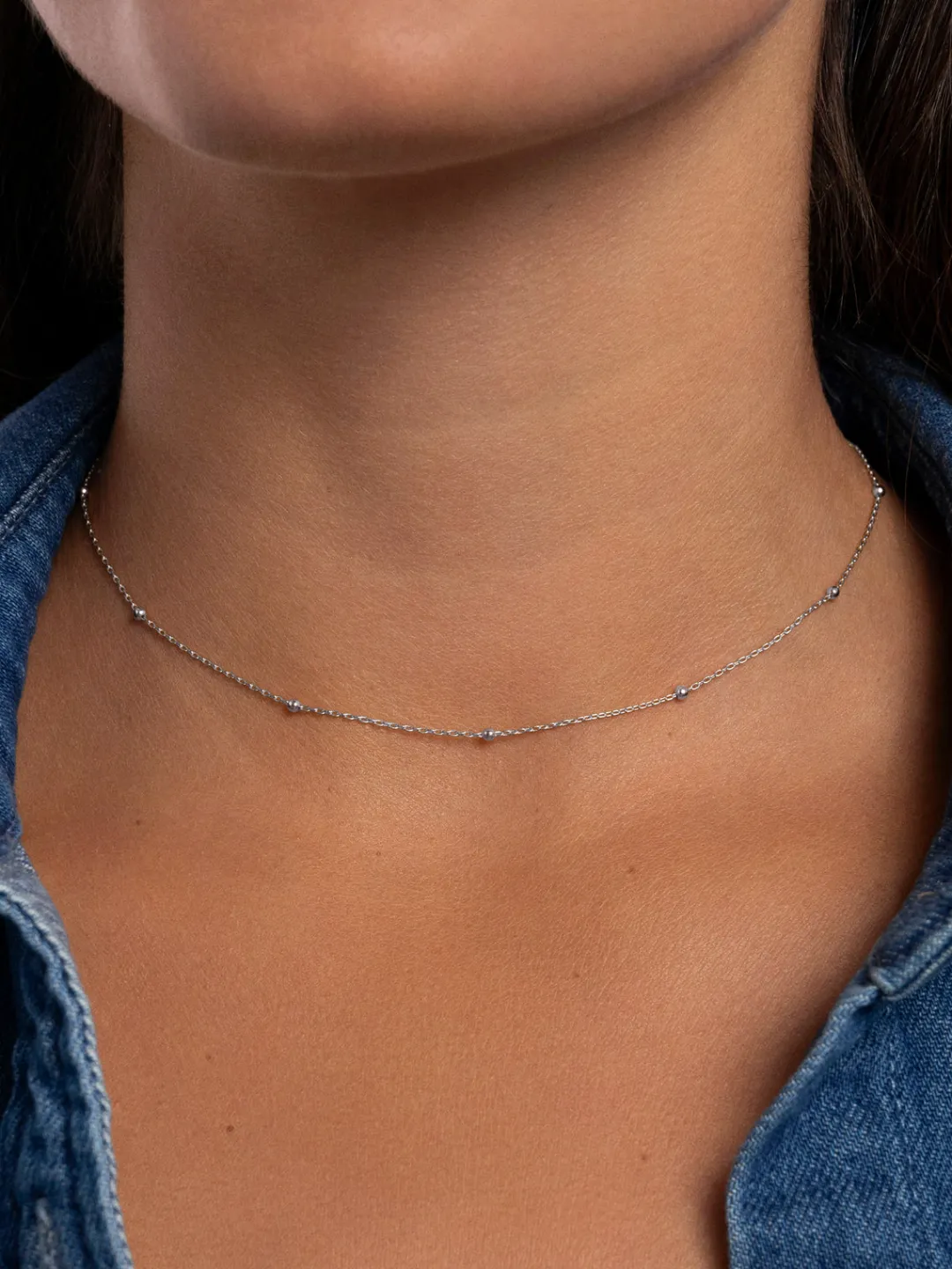 collar_dots_plata_1.webp Online SINGULARU Collar Dots Plata