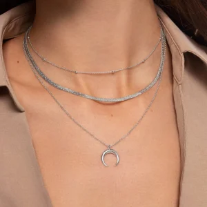 Online SINGULARU Collar Dots Plata