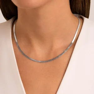 Outlet SINGULARU Collar Lisse S Acero