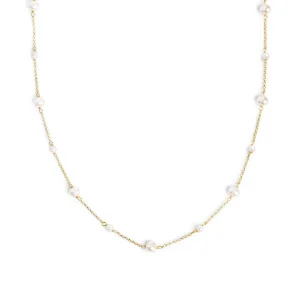 Online SINGULARU Collar Pearl & Pearls Plata Baño Oro