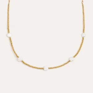 Discount SINGULARU Collar Positano Acero Baño Oro