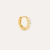 Clearance SINGULARU Pendiente Suelto Aro Cleo M Plata Baño Oro