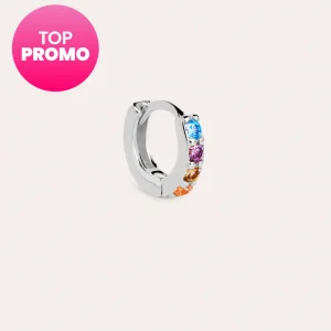 Discount SINGULARU Pendiente Suelto Aro Cleo S Colors Plata