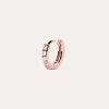 Best SINGULARU Pendiente Suelto Aro Cleo M Plata Baño Oro Rosa