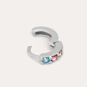Discount SINGULARU Pendiente Suelto Aro Cleo S Colors Plata
