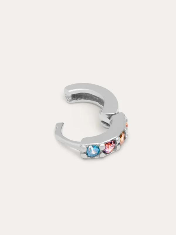Discount SINGULARU Pendiente Suelto Aro Cleo S Colors Plata
