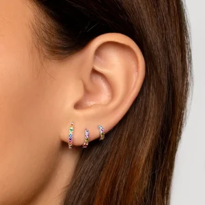 Discount SINGULARU Pendiente Suelto Aro Cleo S Colors Plata
