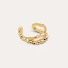 Discount SINGULARU Pendiente Suelto Ear Cuff Nina Plata Baño Oro