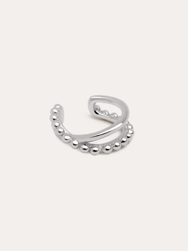 Discount SINGULARU Pendiente Suelto Ear Cuff Nina Plata