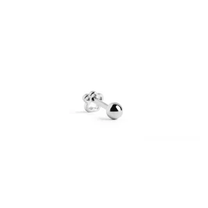 Fashion SINGULARU Pendiente Suelto Mini Paw Plata