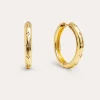 New SINGULARU Pendientes Aro Astra L Baño Oro