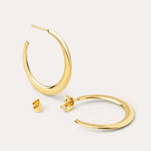 Best SINGULARU Pendientes Aro Cenit Baño Oro