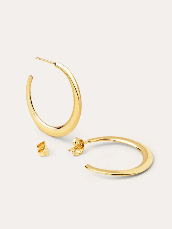 Best SINGULARU Pendientes Aro Cenit Baño Oro