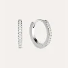 Outlet SINGULARU Pendientes Aro Cleo L Plata
