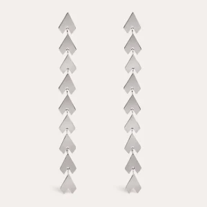 Fashion SINGULARU Pendientes Arrow Acero
