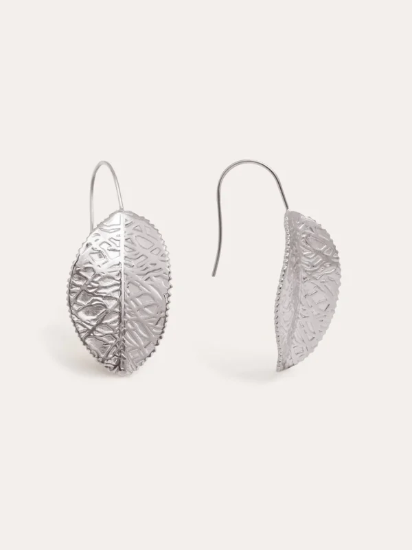 Clearance SINGULARU Pendientes Hoja Acero