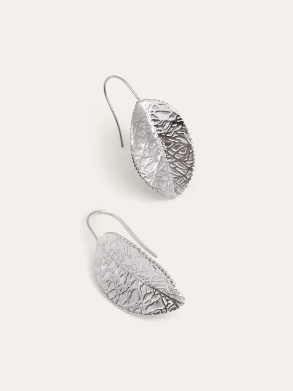 Clearance SINGULARU Pendientes Hoja Acero
