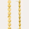 Best SINGULARU Pendientes Mirror 8 Suns Acero Baño Oro
